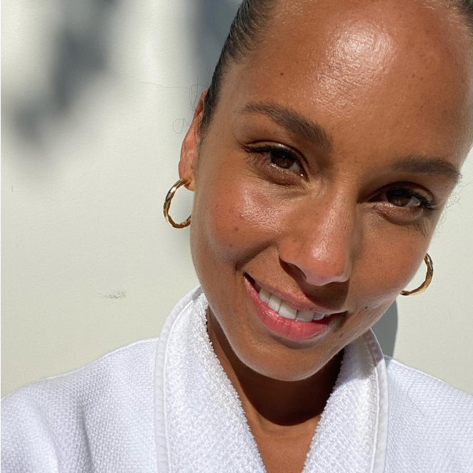 Alicia Keys Morning Skincare Routine