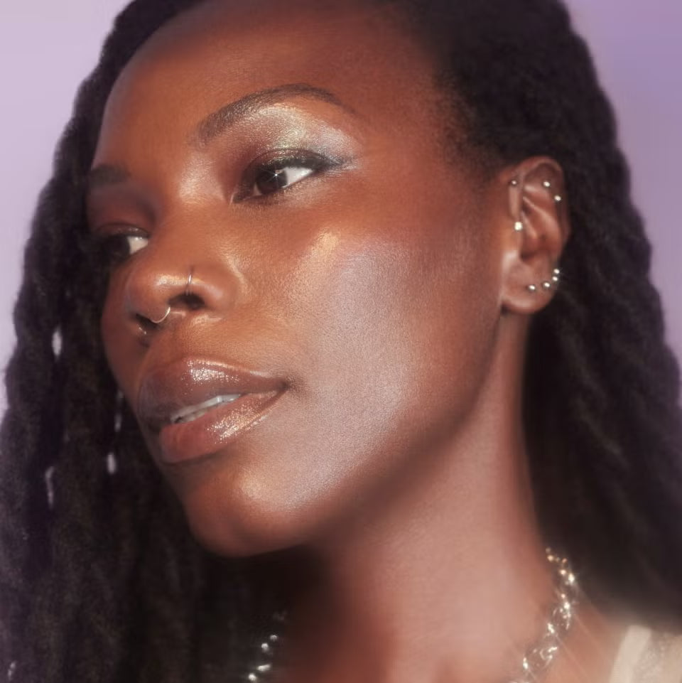 Woman wearing makeup