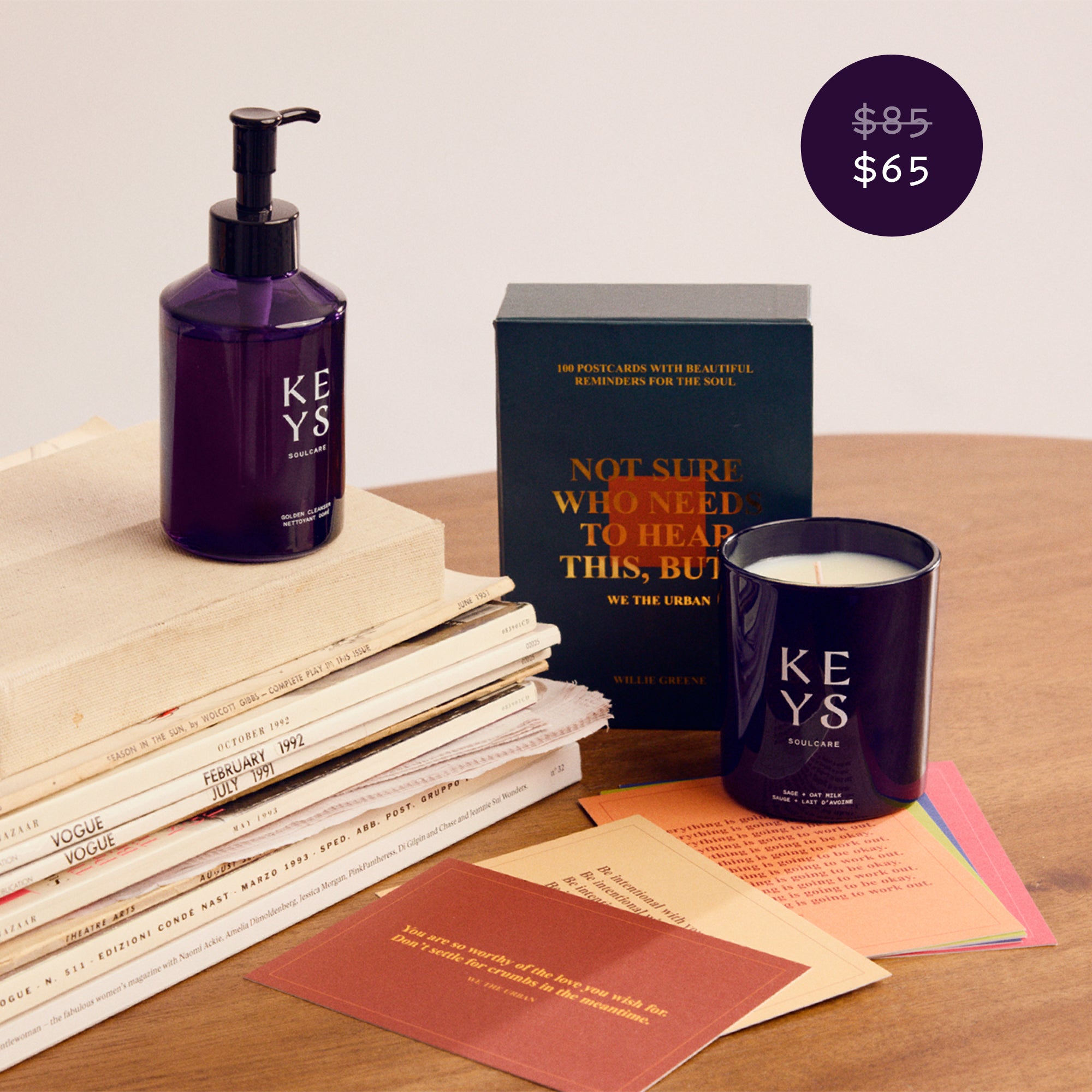 Keys Soulcare x We The Urban Ritual Bundle