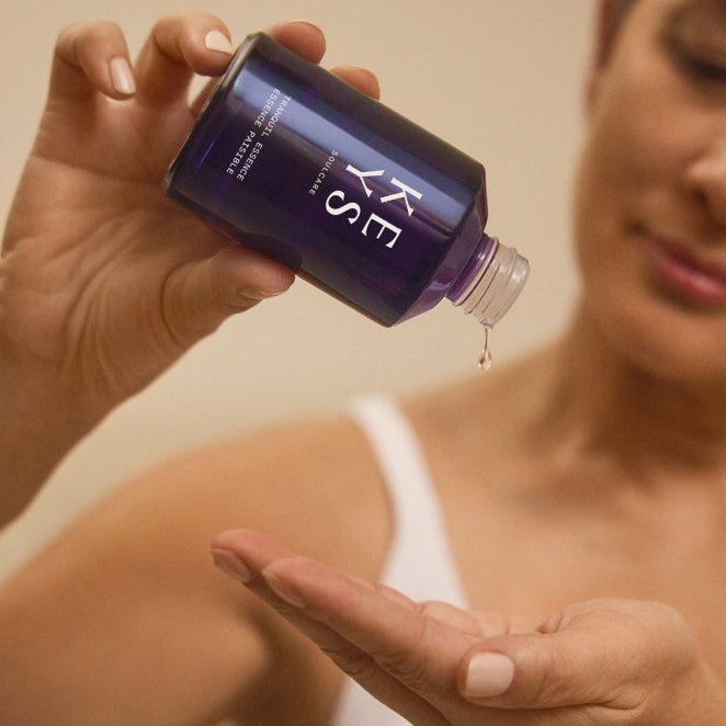 Women using Face Toner