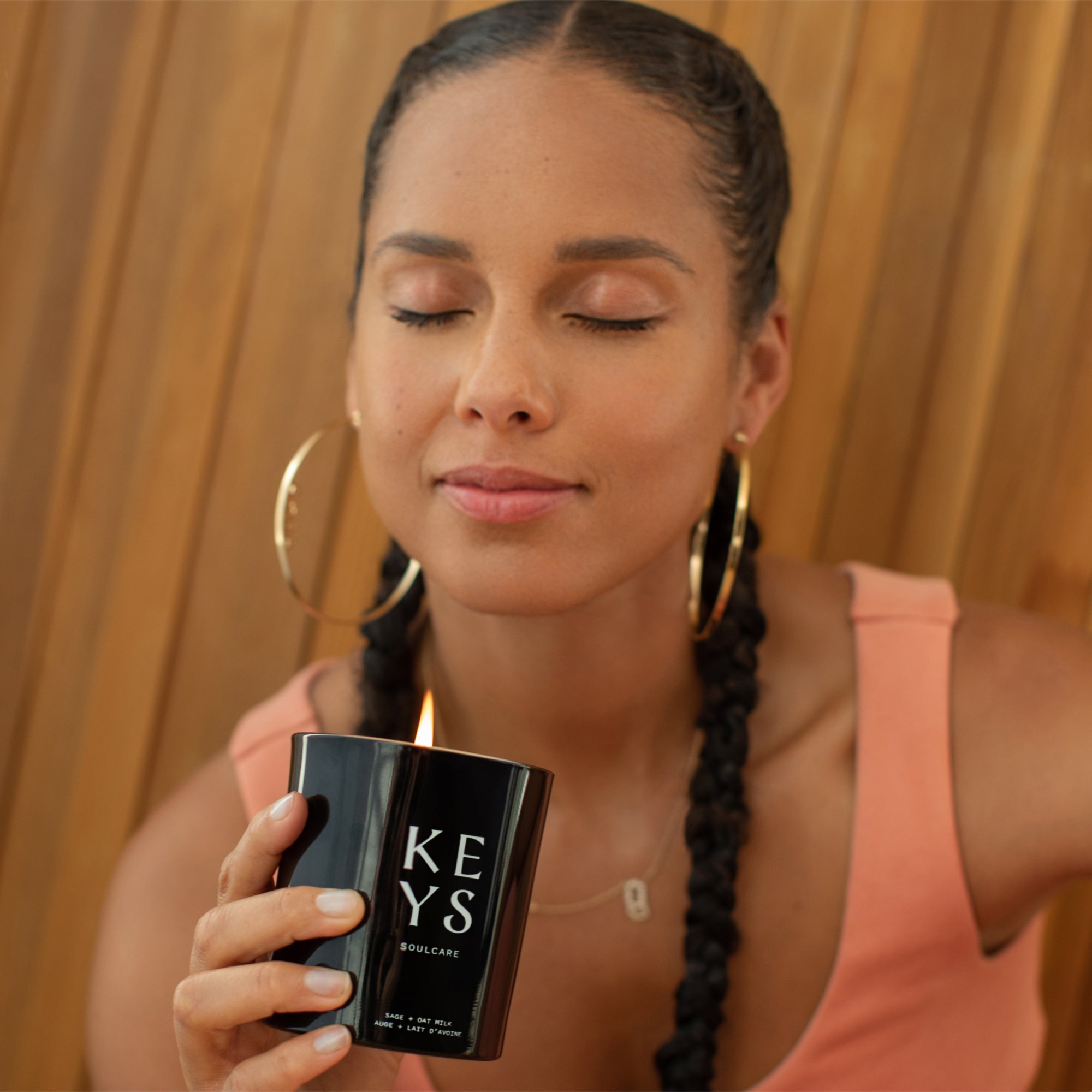 Sage + Oat Milk Scented Votive Candles | Keys Soulcare