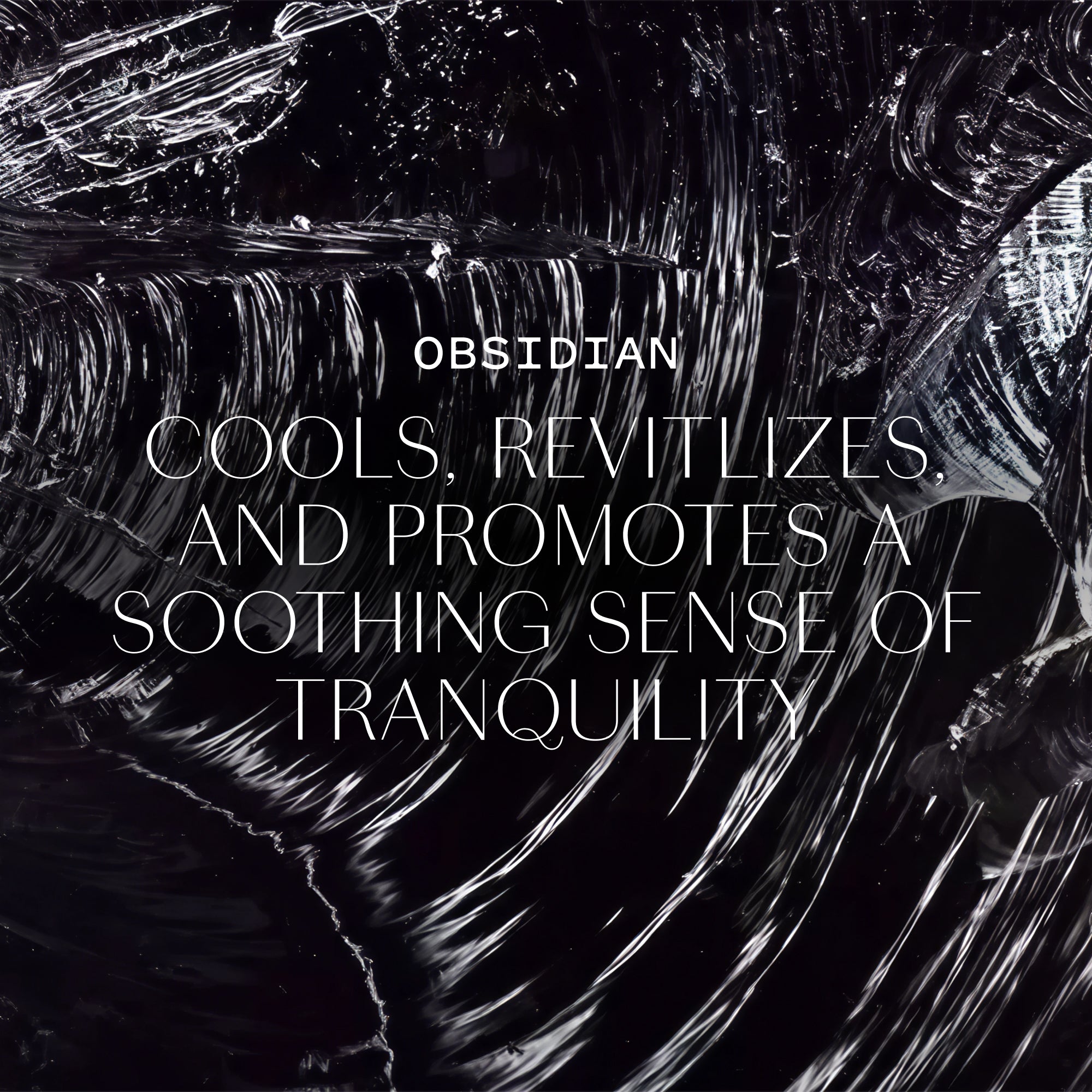 Obsidian Facial Roller