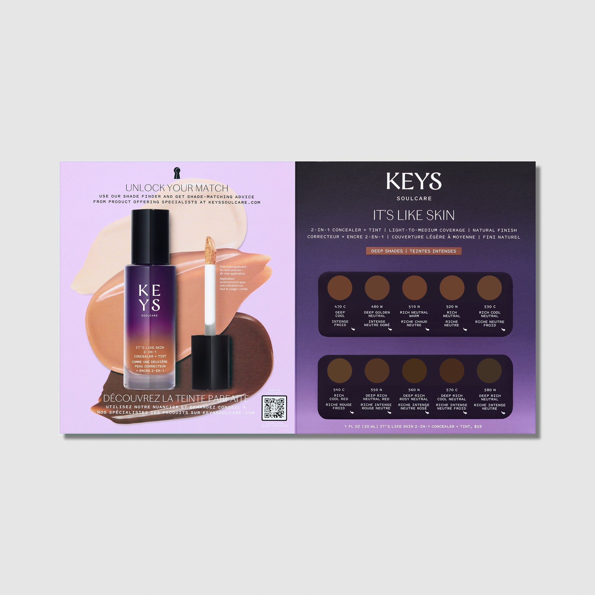 It's Like Skin 2-in-1 Concealer + Tint Sample Card