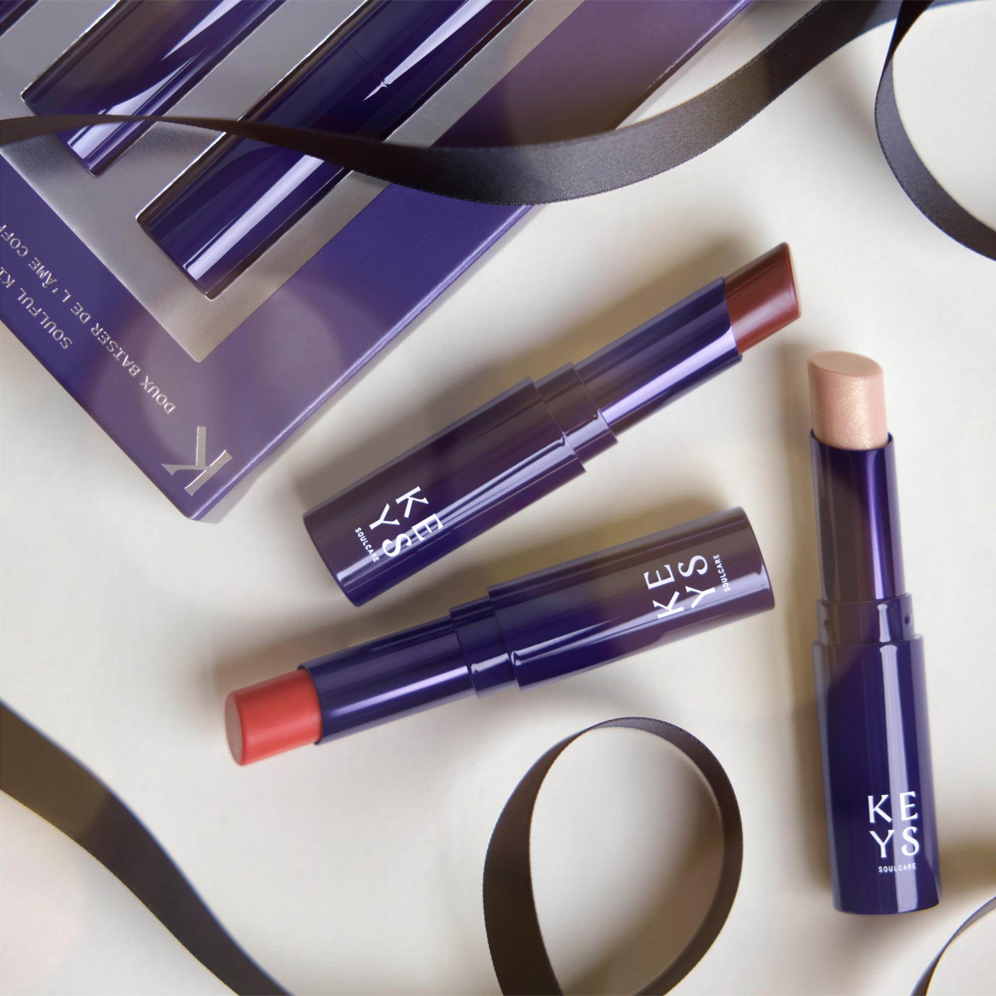 Soulful Kiss Tinted Lip Balm Set with Avocado Oil