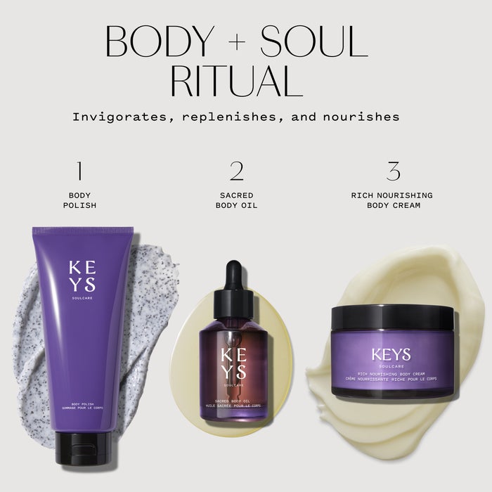 elegant hoe Kamer Body Polish: Exfoliating Body Scrub | Keys Soulcare