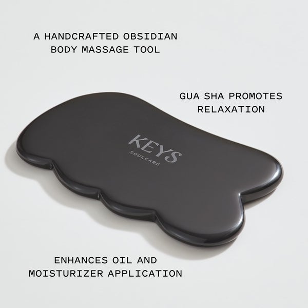 Obsidian Guasha Massage Stones