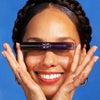 Alicia Keys with Brow Gel